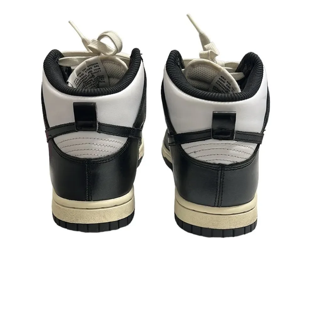 Nike Dunk High Vintage Black Sneakers Women’s Size 6